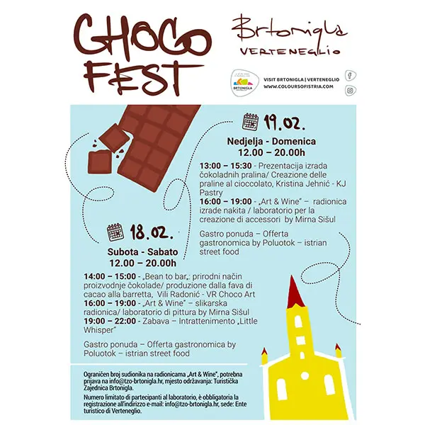 Amanti del cioccolato, non perdetevi il Choco Fest a Verteneglio!