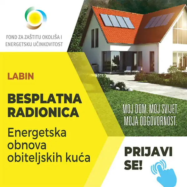 BESPLATNA RADIONICA ZA ENERGETSKU OBNOVU OBITELJSKIH KUĆA