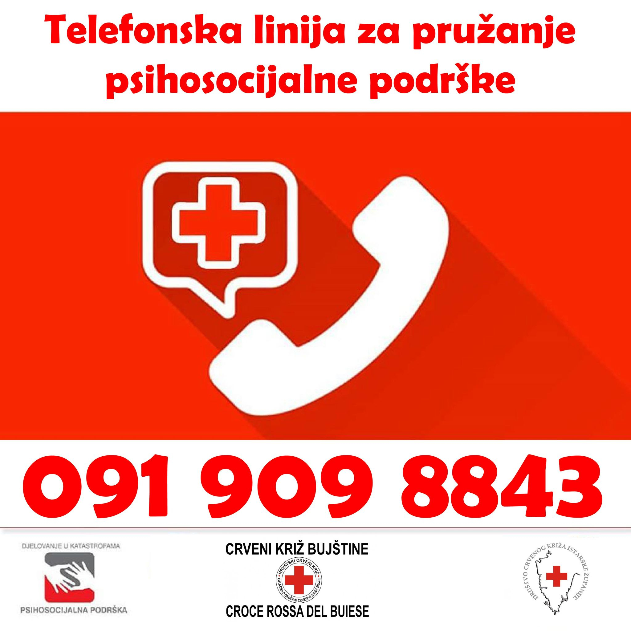 Avviso della Croce Rossa