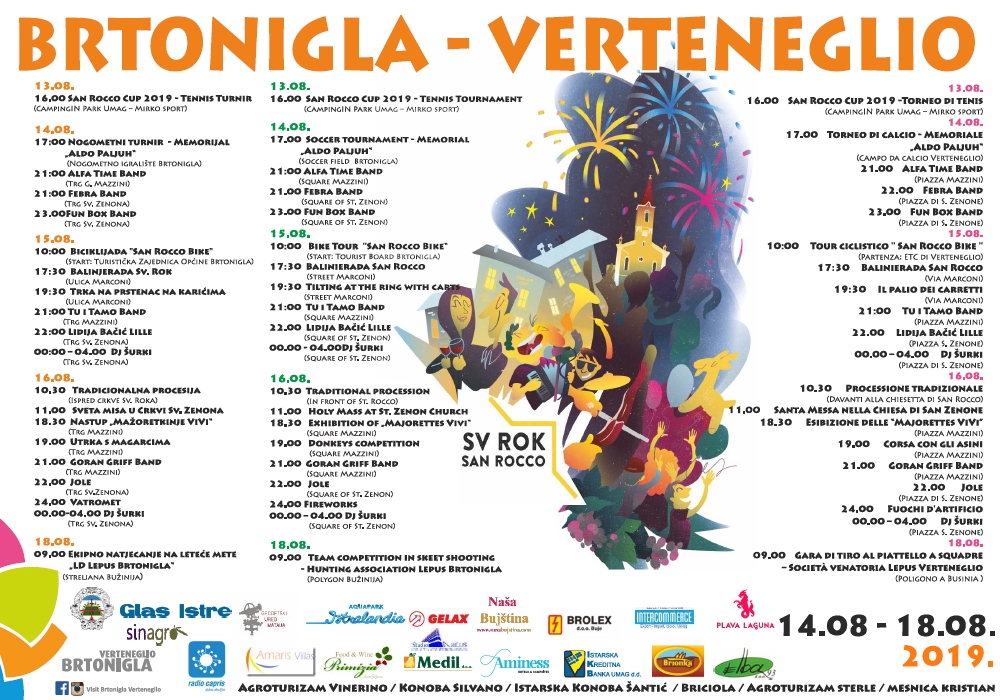 Festa di San Rocco – dal 14 al 18 di agosto