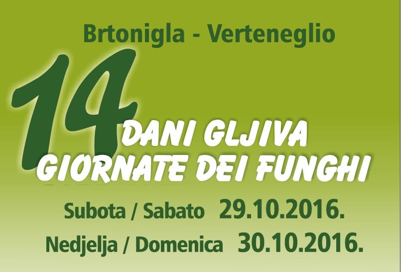 Od 29. do 30.10. u Brtonigli: „14. Dani gljiva“