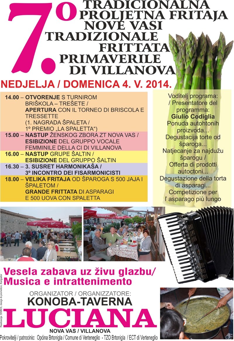 7° tradizionale frittata primaverile di Villanova