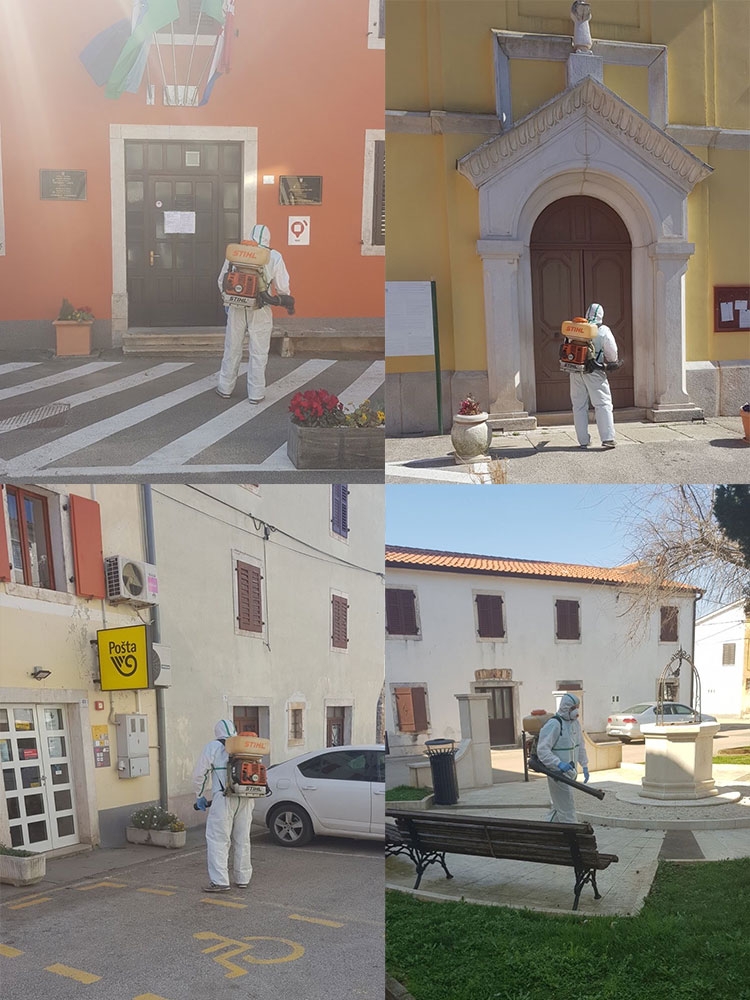 AVVISO DI DISINFEZIONE DELLE VIE