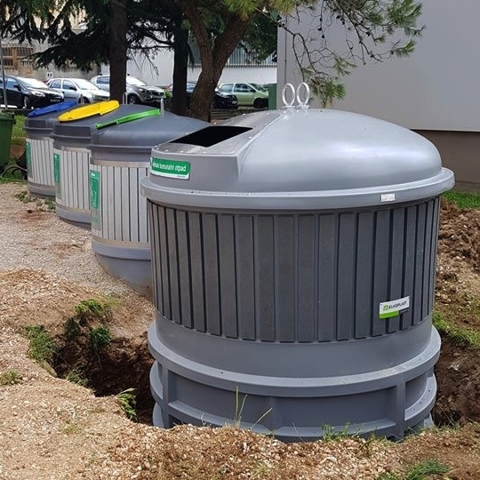 Avviso ai cittadini sui lavori di costruzione dei contenitori sotterranei