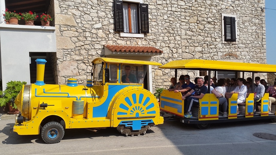 DAN OTVORENIH VINSKIH PODRUMA - Posjet podrumima Brtonigle turističkim vlakićem